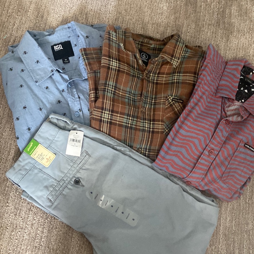 Boys short sleeve and pants